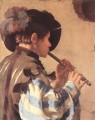 El flautista pintor holandés Hendrick ter Brugghen